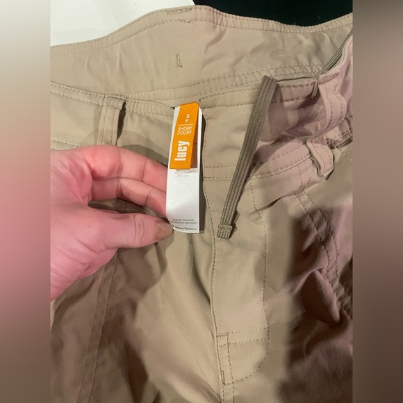 Lucy Beige Straight Leg Drawstring Studio Pants Size S - Picture 7 of 11